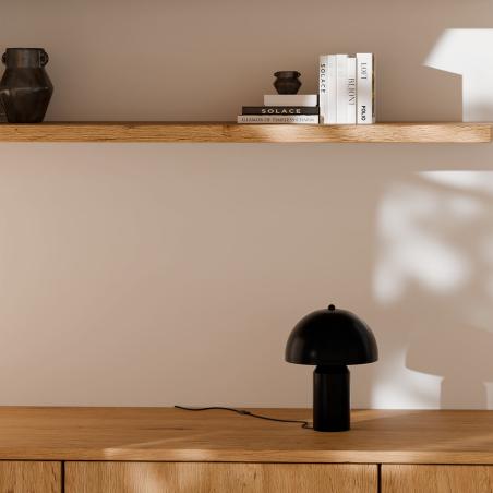 Lampara Sobremesa Pruna Negro | Relax Muebles