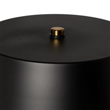 Lampara Sobremesa Illar Negro | Relax Muebles