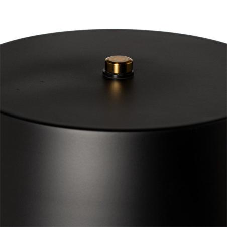 Lampara Sobremesa Illar Negro | Relax Muebles