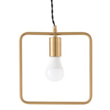 Lampara Techo Hedra Gold | Relax Muebles