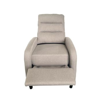 Butaca relax Arya tapizada beige o gris 2