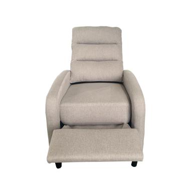 Butaca relax Arya tapizada beige o gris
