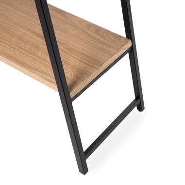 Consola Sami Roble/negro | Relax Muebles