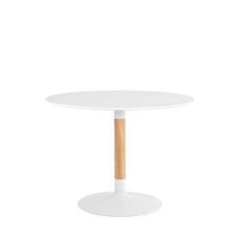 Mesa Mira 120 Red.fija Blanco/roble | Relax Muebles