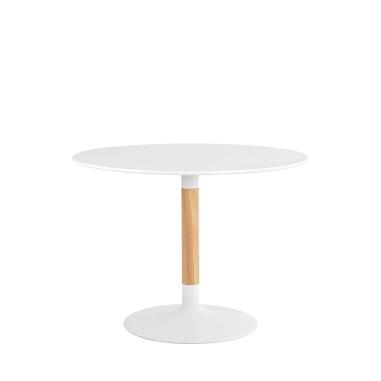 Mesa Mira 120 Red.fija Blanco/roble | Relax Muebles
