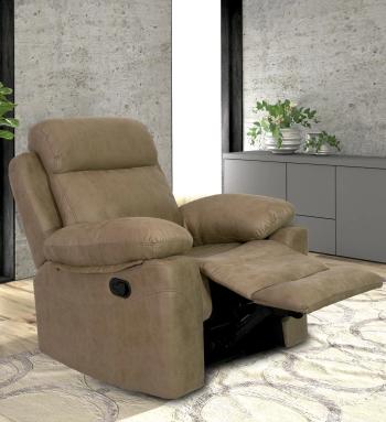 SOFA 1P RELAX MOD. MENFIS CEMENTO o PIEDRA en Relax Muebles