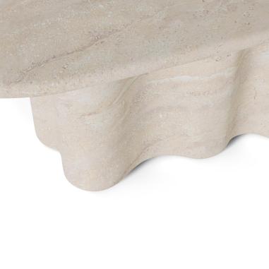 Mesa Lorraine 220 Marmol Travertino | Relax Muebles