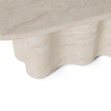 Mesa Lorraine 220 Marmol Travertino | Relax Muebles