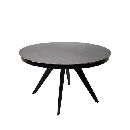 Mesa Luna 130 Red. Gris/negro | Relax Muebles