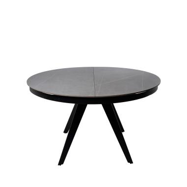 Mesa Luna 130 Red. Gris/negro | Relax Muebles