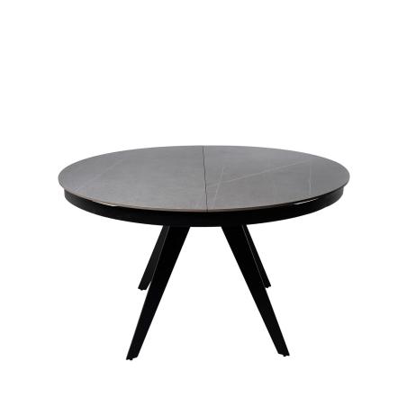 Mesa Luna 130 Red. Gris/negro | Relax Muebles