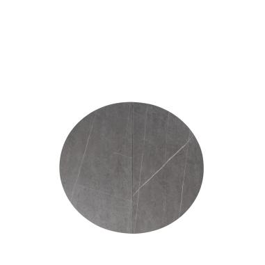 Mesa Luna 130 Red. Gris/negro | Relax Muebles