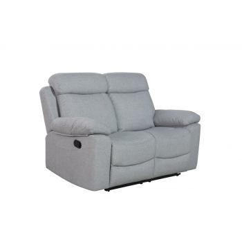 SOFA 2P RELAX MANUAL MOD OLIMPO GRIS EN RELAXMUEBLES.COM