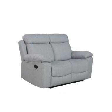 SOFA 2P RELAX MANUAL MOD OLIMPO GRIS EN RELAXMUEBLES.COM
