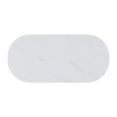 Mesa Velma 140 Ext.blanco/roble | Relax Muebles