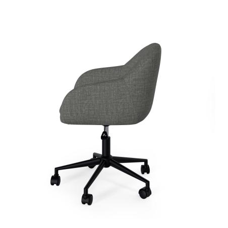 Silla Oficina Canterbury Gris Oscuro | Relax Muebles
