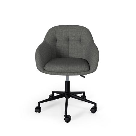 Silla Oficina Canterbury Gris Oscuro | Relax Muebles
