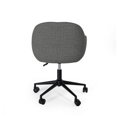 Silla Oficina Canterbury Gris Oscuro | Relax Muebles