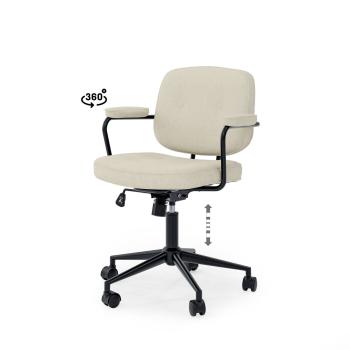SILLA OFICINA COLUMBIA BEIGE