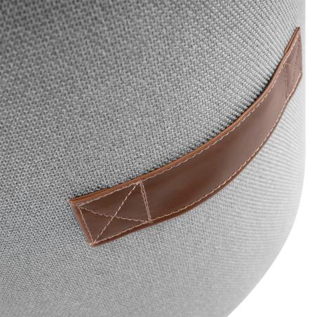 Puff Kenny Gris | Relax Muebles